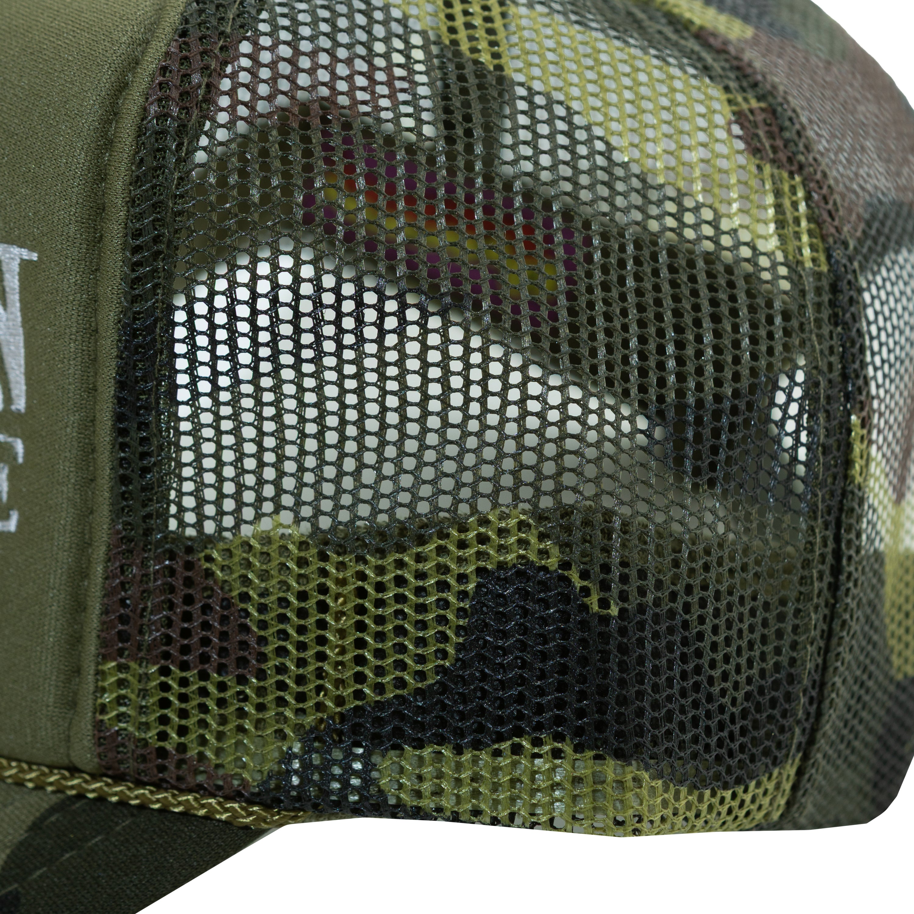 LT LOGO TRUCKER CAP CAMO