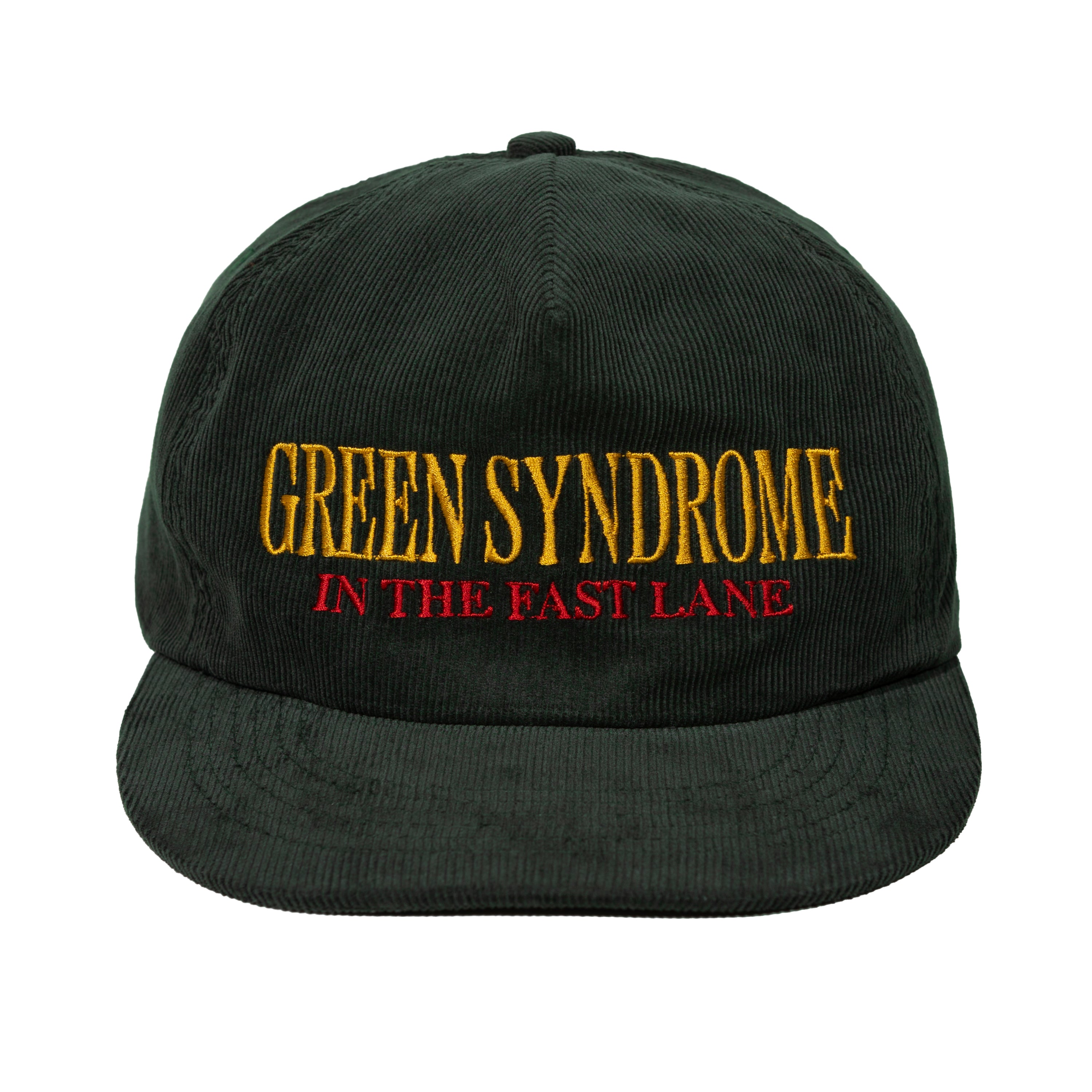 ITFL CORDUROY 5-PANEL CAP DEEP GREEN