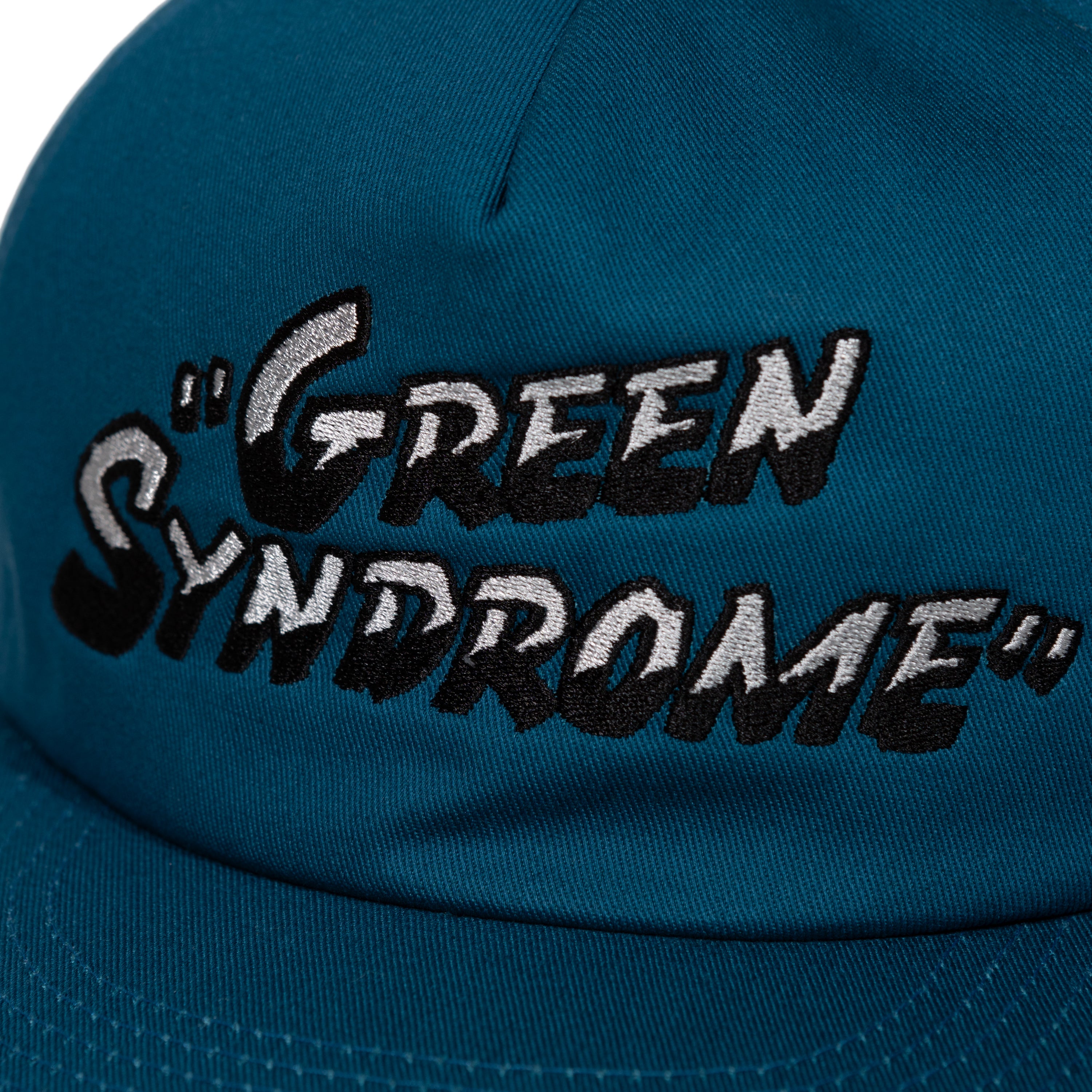 DOUBLE QUOTATION MARKS 5P CAP TEAL