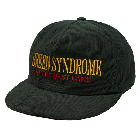 ITFL CORDUROY 5-PANEL CAP DEEP GREEN