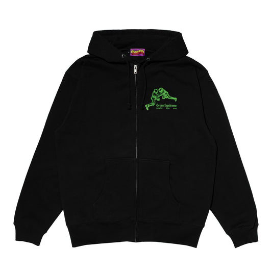 ARMOR FIGHT HOODIE ZIP UP BLACK