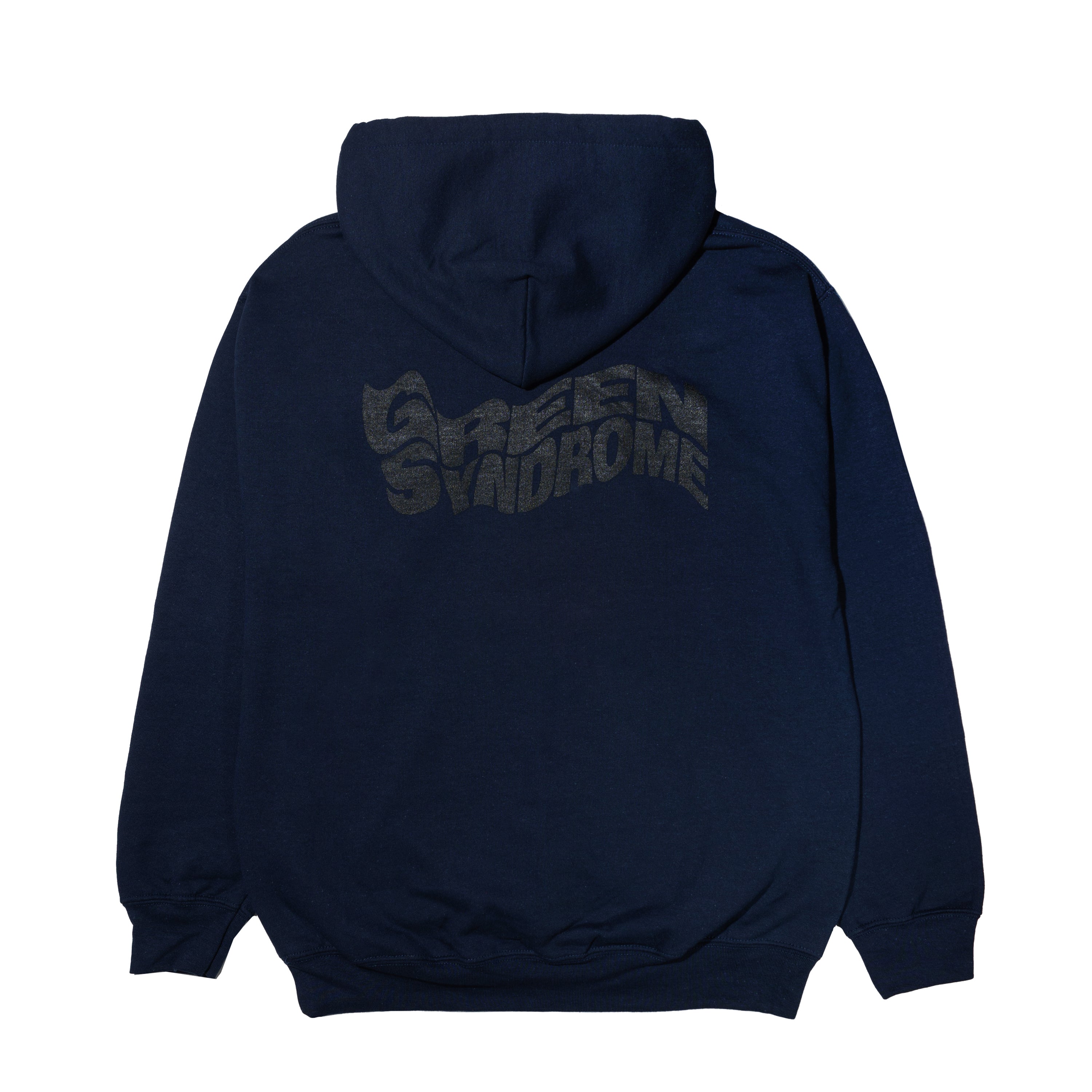 WEIRD LOGO HOODIE NAVY