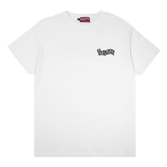 WEIRD LOGO TEE WHITE